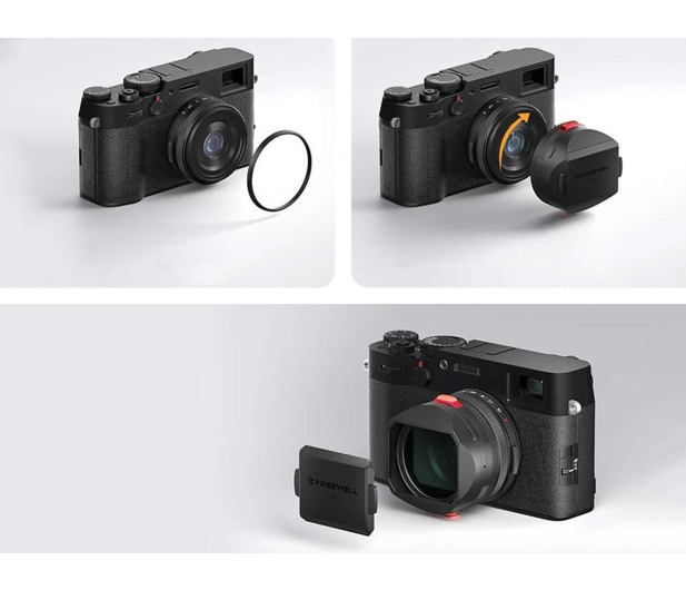 Freewell Osłona przeciwsłoneczna do Fuji X100 Series (czarna) - 1504361 - zdjęcie 4